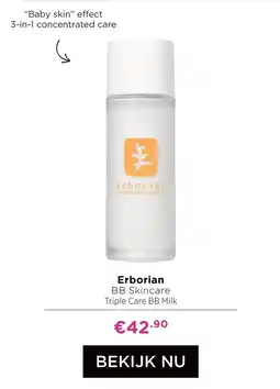 ICI Paris XL Erborian BB Skincare Triple Care BB Milk aanbieding