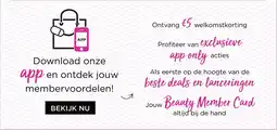 ICI Paris XL Beauty Member Card aanbieding