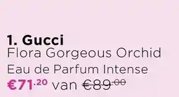 ICI Paris XL Gucci Flora Gorgeous Orchid Eau de Parfum Intense aanbieding