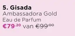 ICI Paris XL Gisada Ambassadora Gold Eau de Parfum aanbieding