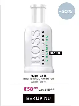 ICI Paris XL Hugo Boss Boss Bottled Unlimited Eau de Toilette aanbieding