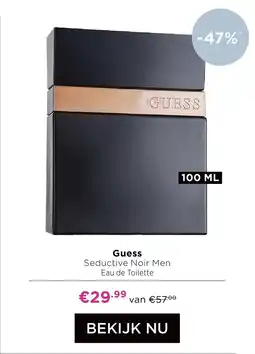 ICI Paris XL Guess Seductive Noir Men Eau de Toilette aanbieding