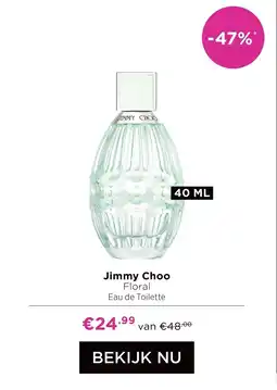 ICI Paris XL Jimmy Choo Floral Eau de Toilette aanbieding