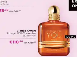 ICI Paris XL Giorgio armani stronger with you amber aanbieding