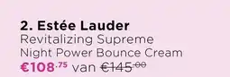 ICI Paris XL Estée Lauder Revitalizing Supreme Night Power Bounce Cream aanbieding
