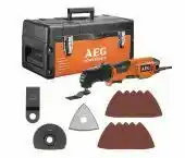 Gereedschapcentrum AEG OMNI 300 KIT5 Multitool + 8 delige accessoireset in koffer - 300W - 4935447865 aanbieding