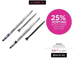 ICI Paris XL Clinique Quickliner For Eyes aanbieding