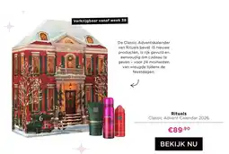 ICI Paris XL Rituals Classic Advent Calendar 2026 aanbieding