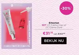ICI Paris XL Erborian SET CC Crème Dore aanbieding