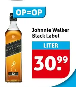 Hoogvliet Johnnie walker black label aanbieding