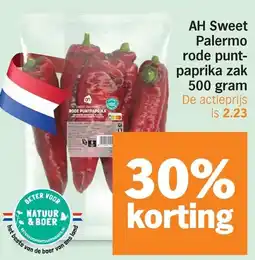 Albert Heijn AH Sweet Palermo rode puntpaprika zak aanbieding
