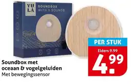 Hoogvliet Soundbox met oceaan & vogelgeluiden aanbieding