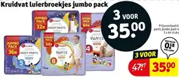 Kruidvat Kruidvat luierbroekjes jumbo pack aanbieding