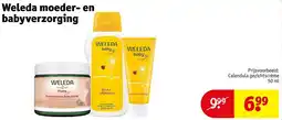 Kruidvat Weleda moeder en babyverzorging aanbieding