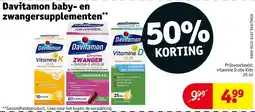 Kruidvat Davitamon baby en zwangersupplementen aanbieding