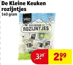 Kruidvat De Kleine Keuken rozijntjes aanbieding