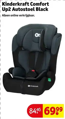 Kruidvat Kinderkraft Comfort Up2 Autostoel Black aanbieding