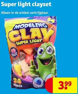 Kruidvat Super light clayset aanbieding