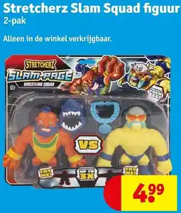 Kruidvat Stretcherz Slam Squad figuur aanbieding