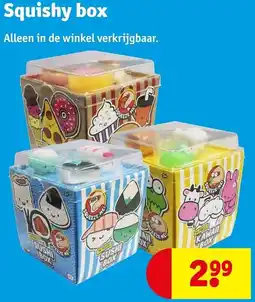 Kruidvat Squishy box aanbieding