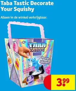 Kruidvat Taba Tastic Decorate Your Squishy aanbieding