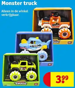 Kruidvat Monster truck aanbieding