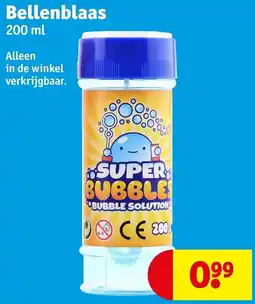 Kruidvat Bellenblaas aanbieding