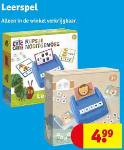 Kruidvat Leerspel aanbieding