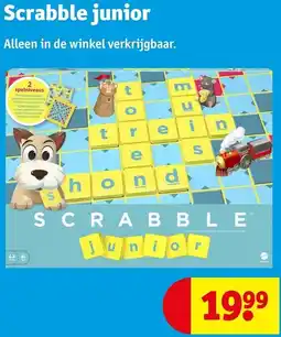 Kruidvat Scrabble junior aanbieding