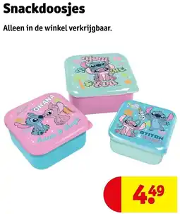 Kruidvat Snackdoosjes aanbieding