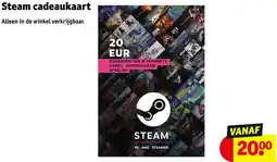 Kruidvat Steam cadeaukaart aanbieding