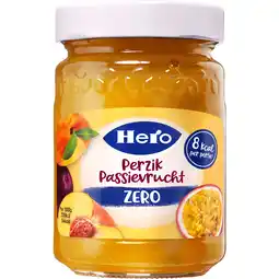 Dirk Hero Jam perzik passievrucht zero aanbieding