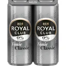 Dirk Royal Club Tonic 0% 4x25 cl aanbieding