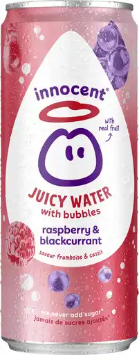 Dirk Innocent Juicy water raspberry & blackcurrant aanbieding
