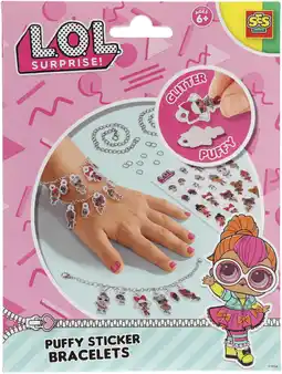 Dirk LOL puffy sticker armbanden aanbieding