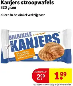 Kruidvat Kanjer stroopwafels aanbieding