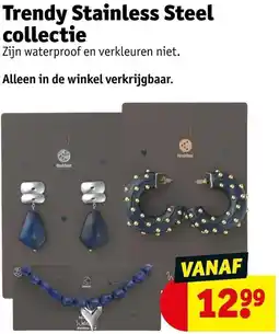 Kruidvat Trendy Stainless Steel collectie aanbieding