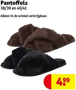Kruidvat Pantoffels aanbieding