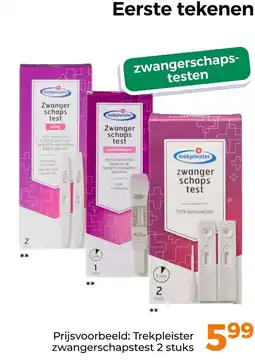 Trekpleister Eerste tekenen aanbieding