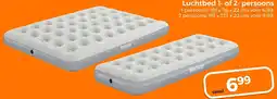 Trekpleister Bestway luchtbed 1- of 2-persoons aanbieding