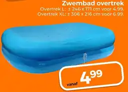 Trekpleister Zwembad overtrek aanbieding