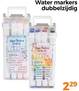Trekpleister Water markers dubbelzijdig aanbieding