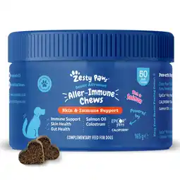 Zooplus Zesty Paws Senior Aller-Immune Chews zalm - 50 Kauwtabletten aanbieding