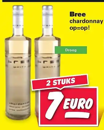 Nettorama Bree chardonnay aanbieding