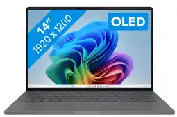 Coolblue ASUS Zenbook 14 OLED Copilot+ PC UX3407QA-QD605W aanbieding