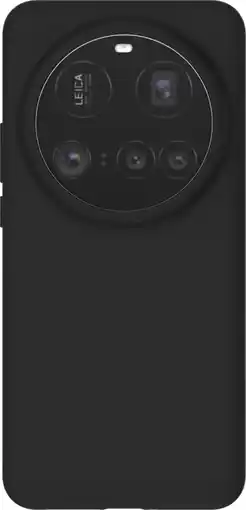 Coolblue Just in Case Soft Design Xiaomi 17 Ultra Back Cover Zwart aanbieding
