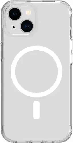 Coolblue BlueBuilt Protective Back Cover met MagSafe Apple iPhone 13 Transparant aanbieding