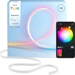 Coolblue Philips Hue Essential Flex LED Strip 5 meter aanbieding