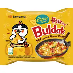 Dekamarkt Samyang Buldak hot chicken ramen cheese aanbieding