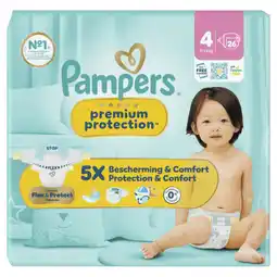 Dekamarkt Pampers Premium protection maat 4 aanbieding
